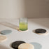Handmade Real Marble Drink Coasters – 3 Shapes, 4 Natural Colours - Coastal Villa Homeware