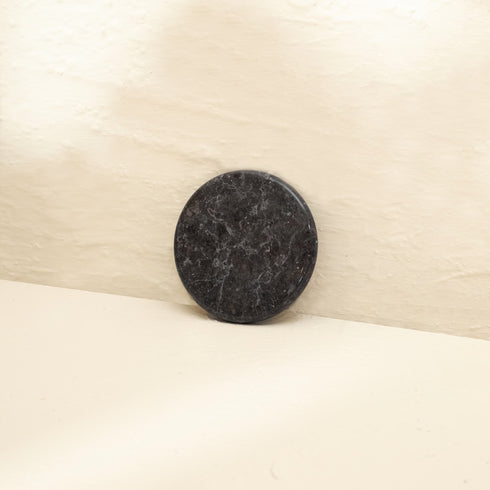 Handmade Real Marble Drink Coasters – 3 Shapes, 4 Natural Colours - Coastal Villa Homeware