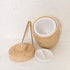 Rattan Insulated Ice Bucket with Tongs - 3 colours - Coastal Villa Homeware