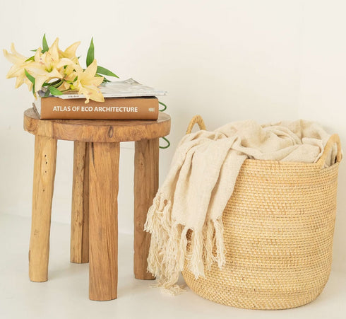 laundry hamper woven