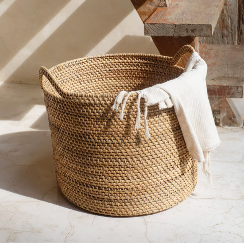 large blanket basket