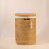 Rattan Woven Laundry Basket With Liner and Wheels Options - Coastal Villa Homeware