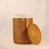 Rattan Woven Laundry Basket With Liner and Wheels Options - Coastal Villa Homeware
