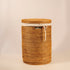Rattan Woven Laundry Basket With Liner and Wheels Options - Coastal Villa Homeware