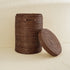 Rattan Woven Laundry Basket With Liner and Wheels Options - Coastal Villa Homeware