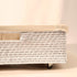 Wicker Under Bed Storage Large with Wheels - 3 colours! - Coastal Villa Homeware