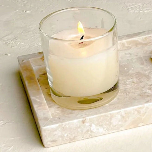 Rectangular Marble Styling Tray - Coastal Villa Homeware