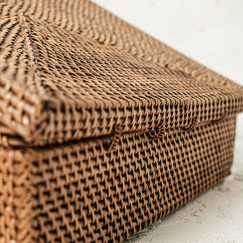 Wicker Under Bed Storage in 4 Beautiful colours - Coastal Villa Homeware