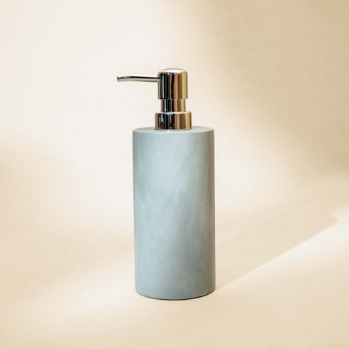 Light Blue Stone Bathroom Set – 7 Piece Luxury Spa Accessories - Coastal Villa Homeware