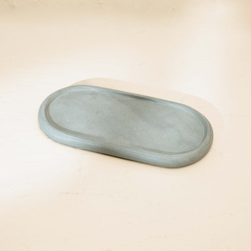 Light Blue Stone Bathroom Set – 7 Piece Luxury Spa Accessories - Coastal Villa Homeware