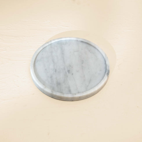 Luxury Carrara Marble Bathroom Set – 7 Piece Accessories - Coastal Villa Homeware