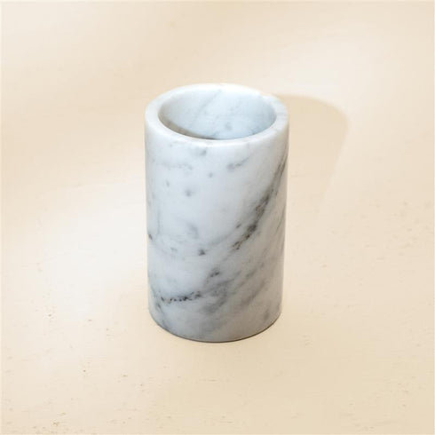 Luxury Carrara Marble Bathroom Set – 7 Piece Accessories - Coastal Villa Homeware