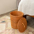 Wicker/Rattan waste paper basket in 4 colours - Coastal Villa Homeware