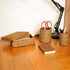 Rattan Pen Holder Set with Box - 5 Colours Available - Coastal Villa Homeware