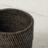 Pen and pencil holder rattan pot - Coastal Villa Homeware