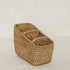 Small Rattan Remote and Pen Holder - 3 colours - Coastal Villa Homeware