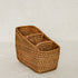 Small Rattan Remote and Pen Holder - 3 colours - Coastal Villa Homeware
