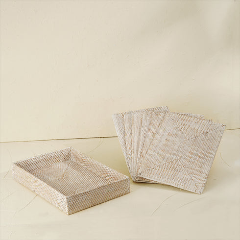 woven placemats rectangular