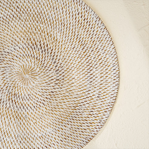 Round rattan Placemats