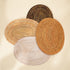 Oval Rattan Placemats – 30x40cm | 4 Colours | Handmade Dining - Coastal Villa Homeware
