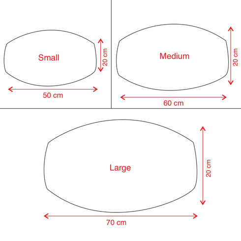 60cm Pouf/Pouffe floor cushion | Foot rest | Floor seating - Coastal Villa Homeware