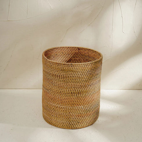 Rattan Planter | Wicker Planter | Rattan flower pots - Coastal Villa Homeware