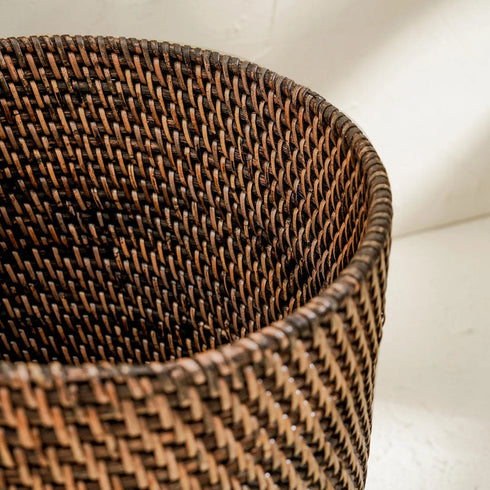 Rattan Planter | Wicker Planter | Rattan flower pots - Coastal Villa Homeware