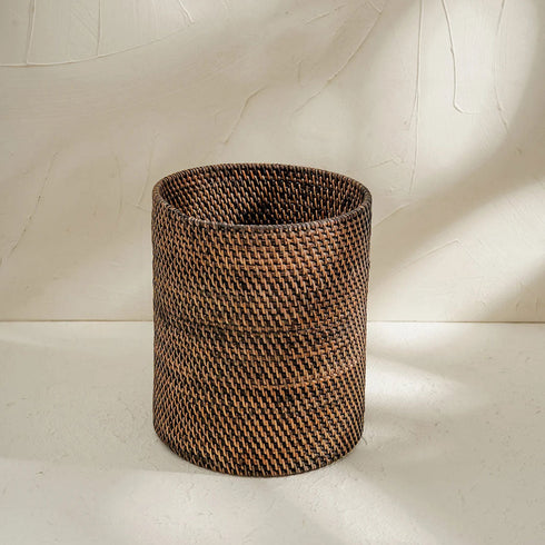 Rattan Planter | Wicker Planter | Rattan flower pots - Coastal Villa Homeware
