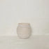 Woven Rattan Flower Vase in white wash and natural - Coastal Villa Homeware