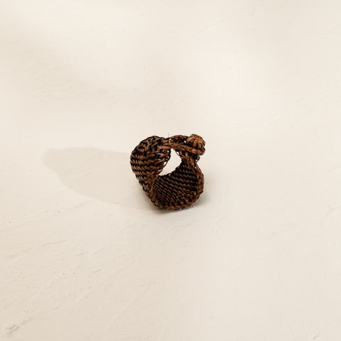 Shell Coastal Wicker Napkin Rings In 4 Colours - Coastal Villa Homeware