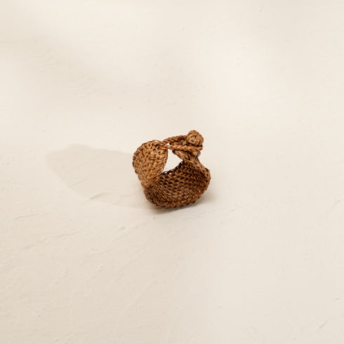 Shell Coastal Wicker Napkin Rings In 4 Colours - Coastal Villa Homeware