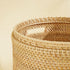 Laundry basket rattan - Natural - Coastal Villa Homeware
