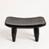 Mini Wooden Stool - Black - Coastal Villa Homeware