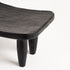 Mini Wooden Stool - Black - Coastal Villa Homeware