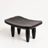 Mini Wooden Stool - Black - Coastal Villa Homeware