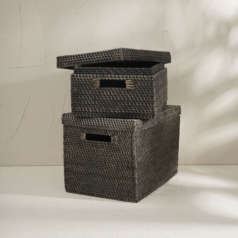 stackable storage baskets