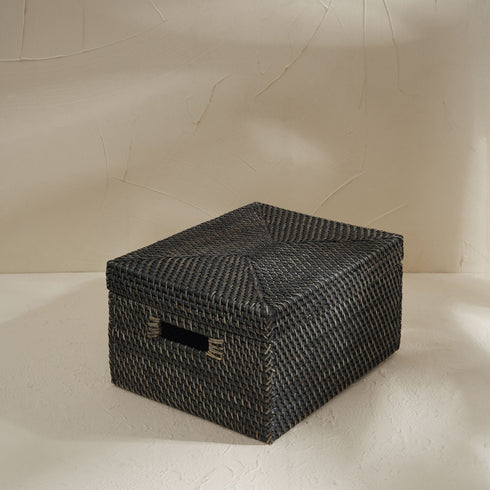 baskets for storage bench