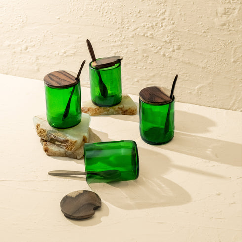 Sugar, Tea, Coffee Canister Set - Coastal Villa Homeware