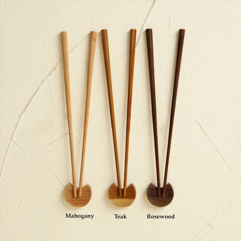 Engraved Chopstick and Tea Spoon Gift set - Coastal Villa Homeware