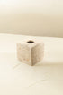 Beige marble tissue box