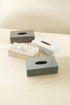 All 4 tissue rectangular boxes in 4 marble colours