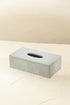 Light blue stone tissue box catalog picture