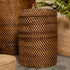 Wicker Toilet Roll Holder in 3 sizes and colours - Coastal Villa Homeware