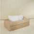 Rectangular Tissue Holder - Wicker Rattan Tissue Box Cover - Coastal Villa Homeware