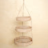 Hanging basket rattan - Kitchen counter organisation - Coastal Villa Homeware