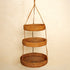 Hanging basket rattan - Kitchen counter organisation - Coastal Villa Homeware