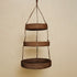 Hanging basket rattan - Kitchen counter organisation - Coastal Villa Homeware