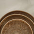 Close up of rattan tray
