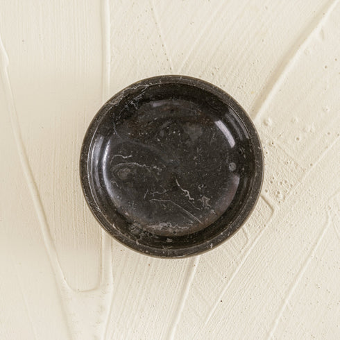 Trinket dish for jewellery in marble - Coastal Villa Homeware