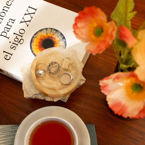 Trinket Dish for holding rings and jewellery - Coastal Villa Homeware